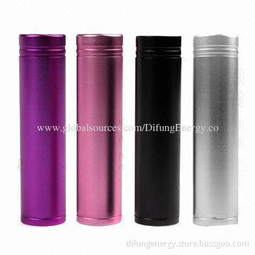 Mouth power bank classical style, 2,200/2,600mAh 18650 battery